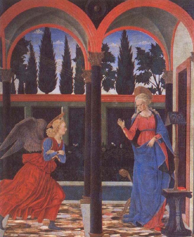 Annunciation, Alessio Baldovinetti